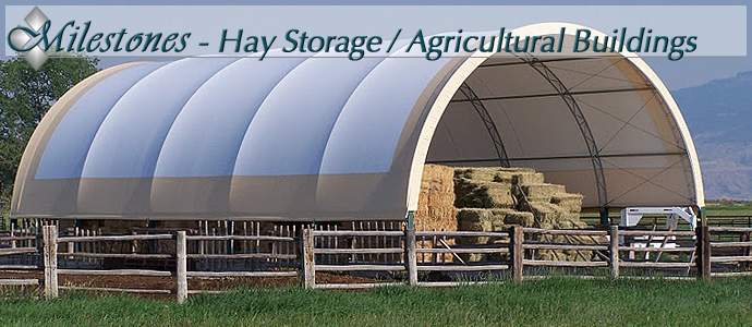 Hay storage structure