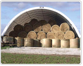 Crill Farms Hay Structure