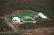 007 Compost Recycling Facility - Peak and Arch Design Fabric Buildings - Milestones 360.366.3077