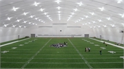 12 New England Patriots Indoor Football Practice